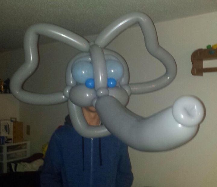 Balloon elephant.