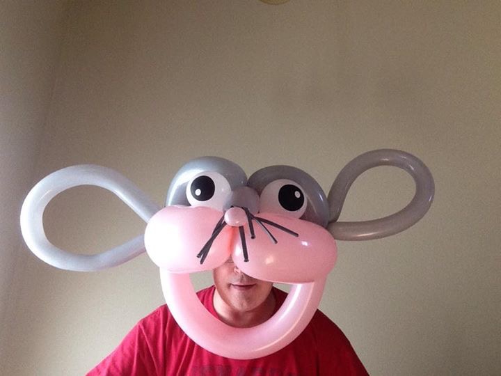 Balloon mouse.