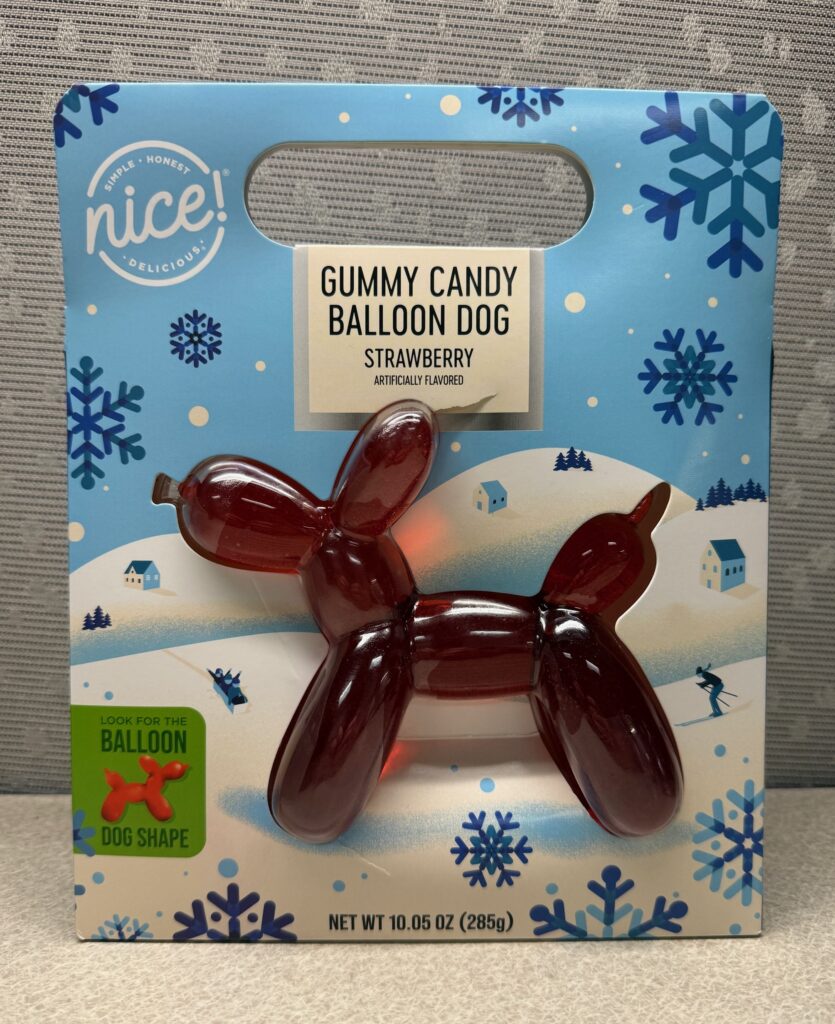 Gummy Balloon Dog Candy item.